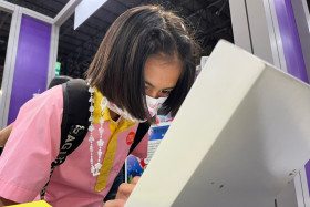 บรรยากาศในงานมหกรรมวิทยาศาสตร์และเทคโนโลยีแห่งชาติ ประจำปี 2 ... พารามิเตอร์รูปภาพ 62